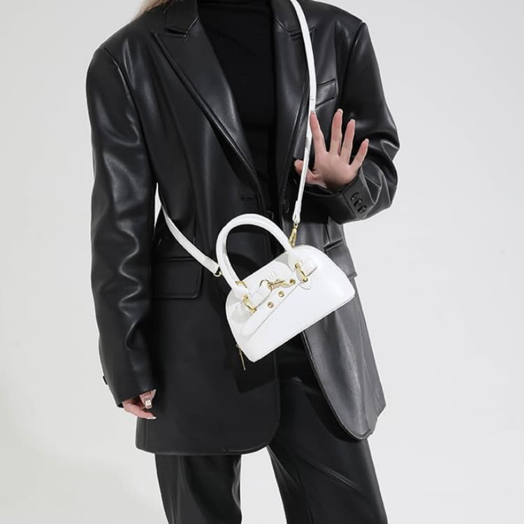 Mini-Muscheltasche Damen tragbare Umhängetasche