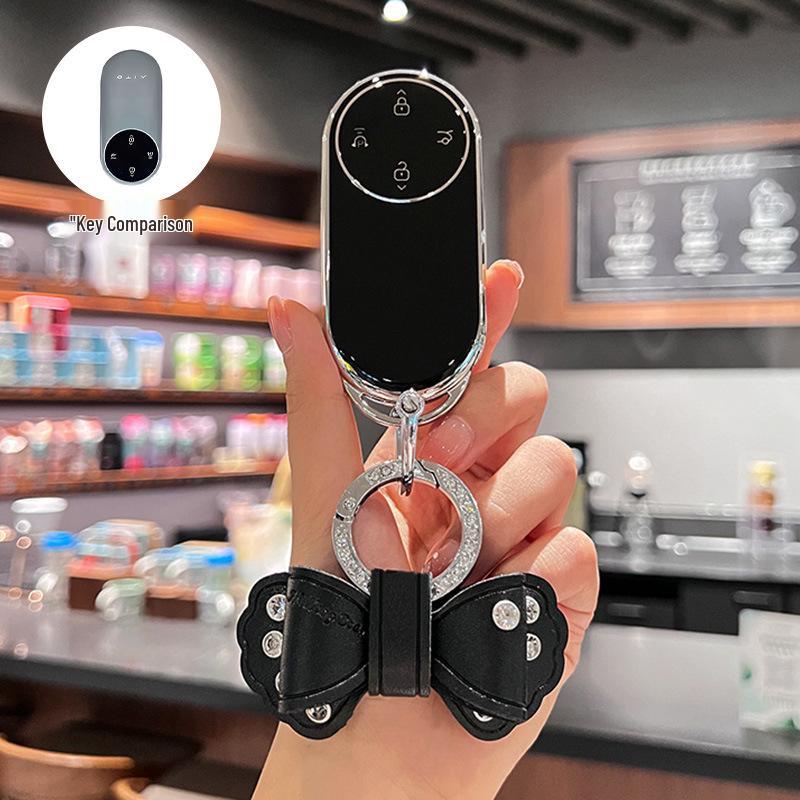ZHIJIE 2026 Car Key Case for R7/S7 Electric & Extended Range Models - Key Shell Buckle Bag for Men & Women