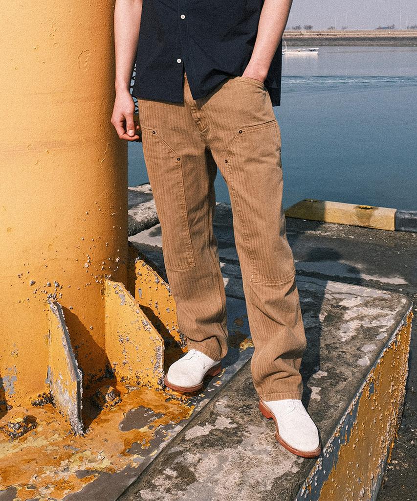 VDR Lot 303 Hbt Double Knee Pants [Vintage Sand]