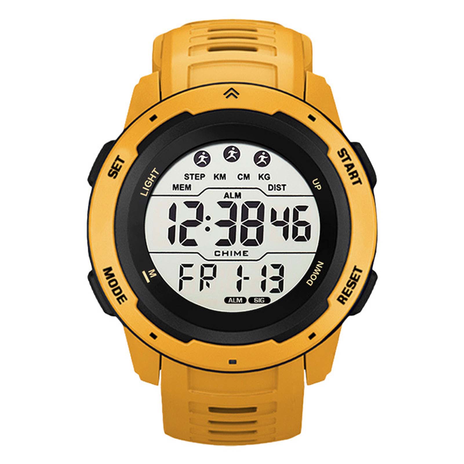 

Digital Sports Watch Multifunctional Waterproof Luminous Timing Mens Sport Running Watch for Outdoor