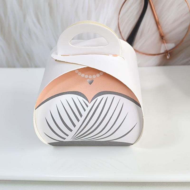 WTEMPO Creative Double Breasted Dress Design Gift Boxes Anniversary Wedding DIY Foldable Party Favor Boxes Elegant Small Presents Packaging Boxes
