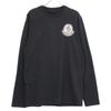 MONCLER 23 years J20918D00014 Logo Black Long Sleeve T-Shirt tops L blackUsed