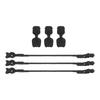 3Pcs Multi-Purpose Fixing Strap Wear Resist Outdoor Training Backpack Lanyard Edc Gear Fixed Cord for Tactic Game Accessories