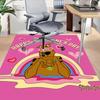 1pc Scoobydoo Mystery Night Carpet for Playroom Bedroom Living Room Sofa Home Decor,kids Game Area Rug Non-slip Floor Mat Y826112