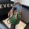 2026 New Commuter Retro Bag for Women, Fashiable Versatile Handbag, Single Shoulder Woven Bucket Bag, Niche Style