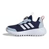 adidas Activeflex Boa 3.0 Comfortable Versatile Shock Absorbing Durable Low Top Kids Running Shoes Kids Running Shoes Gray White Blue ID3378