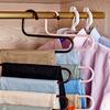 S Shape Trousers Pants Hangers Scarf Towel Rack Hanger Closet Organizer Space