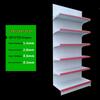 Reinforced Multi-Layer Display Rack for Snacks, Stationery, and Convenience Items - Single/Double-Sided for Supermarkets and Pharmacies