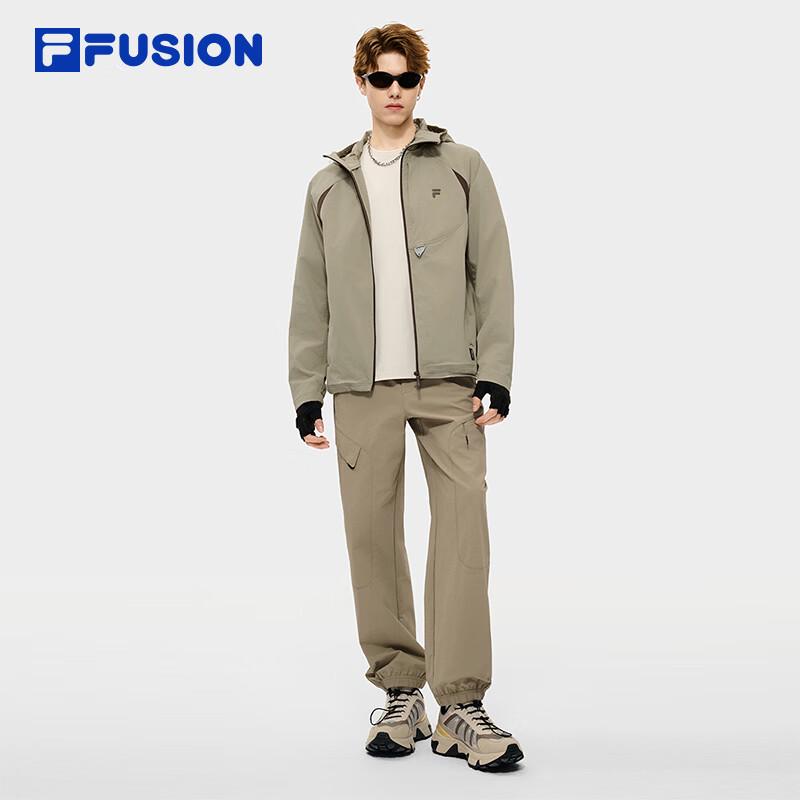 Fila Fusion Men's Color-block Hooded Woven Jacket
