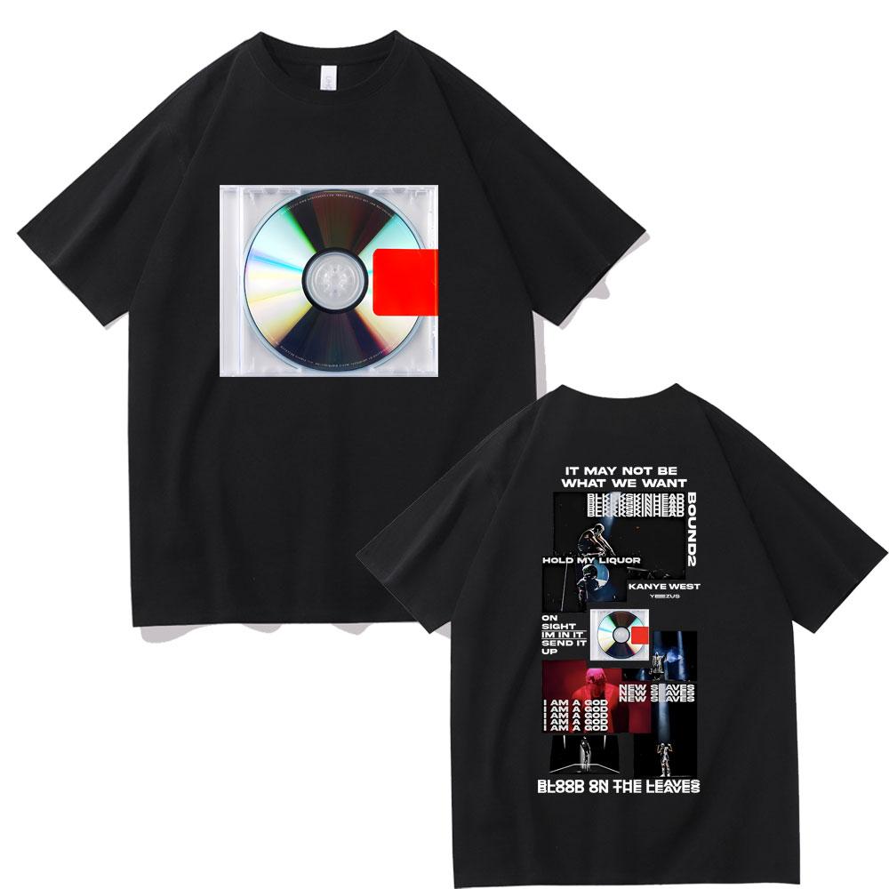 

Rapper Kanye West Yeezus It May Not Be What We Want Album Cover Tshirt Unisexs Hip Hop Vintage T Shirt Unisex Oversized Streetwear S