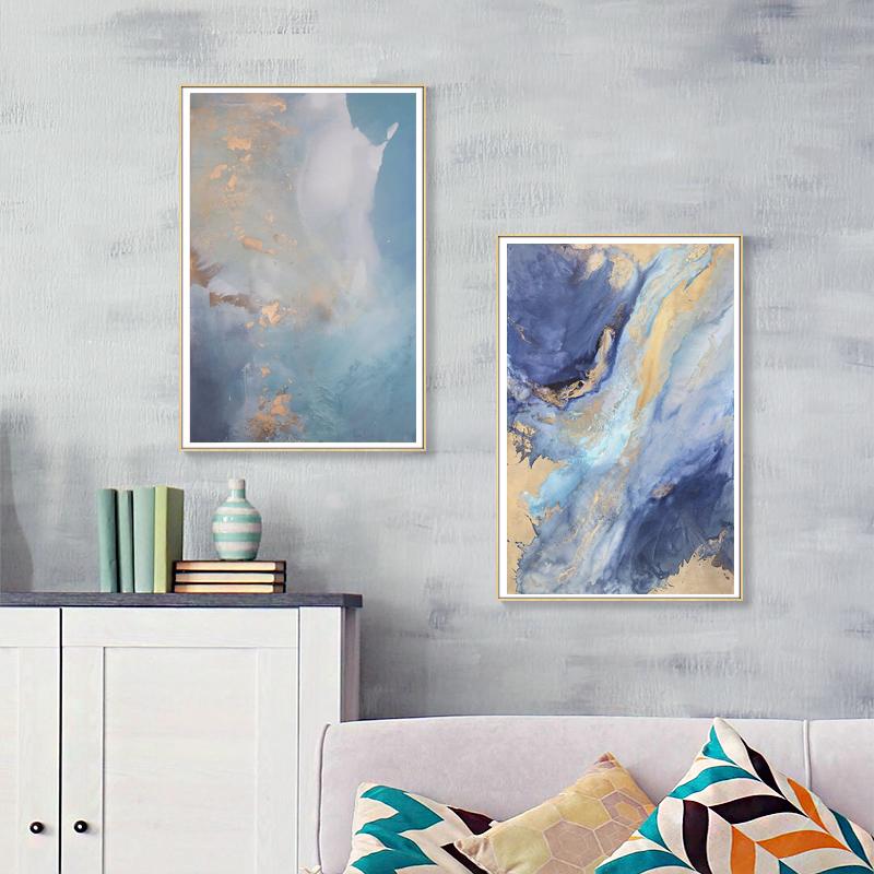 Paintings for Home Room Abstract Luxury Poster Frameless Wall Art Prints Modern Home Room Decor Picture Prints No Frame
