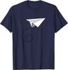 Paper Airplane Novelty Paper Plane T-Shirt