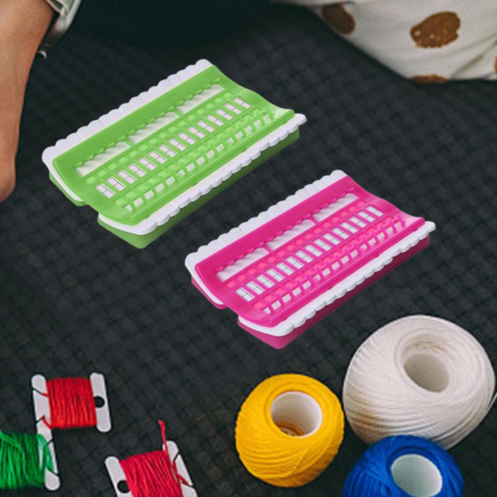 2pcs 30 Positions Floss Organizer Embroidery Thread Holder for Sewing and Cross Stitch Embroidery Thread
