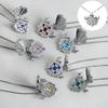 Mermaid Melody: Lucia's Seven-Colored Seashell Pendant Necklace