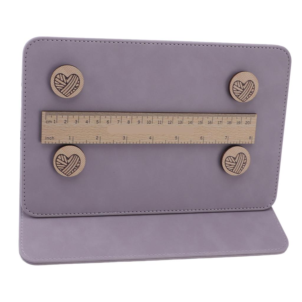 Kartenhalter Strickwerkzeug Nadelarbeiten Zusammenfaltbar Häkelmusterhalter Strickzubehör