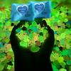 50Pcs Glow-in-the-Dark Animal Blind Bags Mini Resin Figurines Turtle Rabbit Duck Luminous