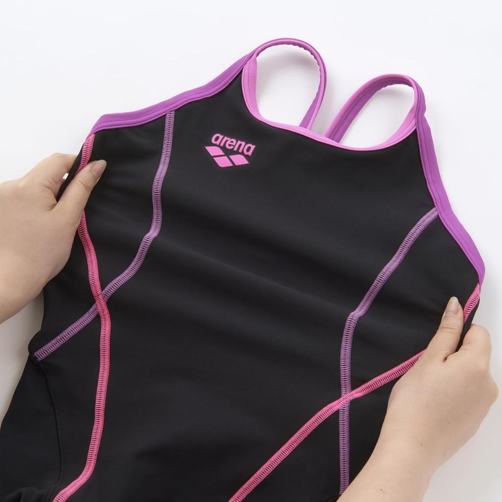 [Amazon.co.jp Exclusive] arena (Arena) Women's Training Swimsuit [TOUGHSUIT] SS Size Tough Flyback Spats AS5SWM40L