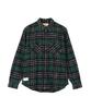 AVIREX WEB&DEPOT Exclusive One Point Flannel Check Shirt Men's XL Green 783-5220019