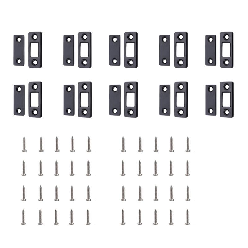 Heavy Duty Stainless Steel Magnetic Cabinet Door Catches Adhesive Drawer Magnets Magnetic Door Holder for Cabinets