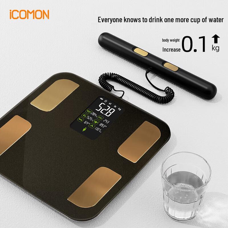 ICOMON Professional 8-Electrode Smart Body Composition Scale (CN Version)