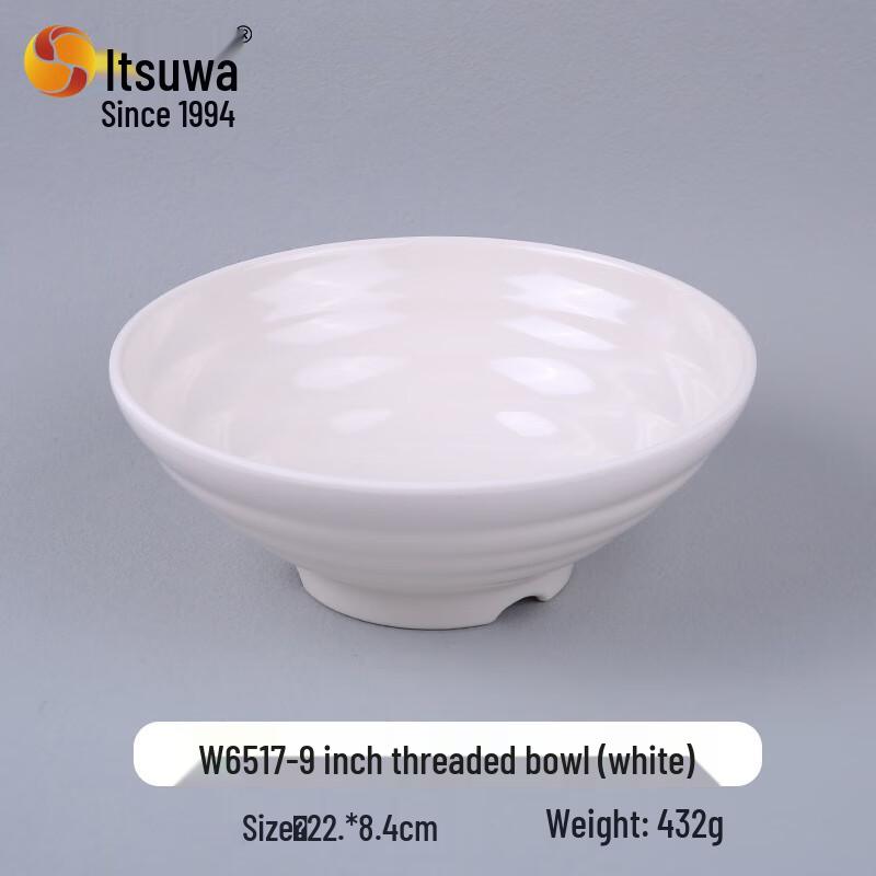 Wohe Melamine 9-inch Threaded Bowl