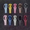 Advanced Diamond Style Zinc Alloy Metal Case Strap Modification Kit For AP X Swatch Royal Pop Changer To Wristwatch