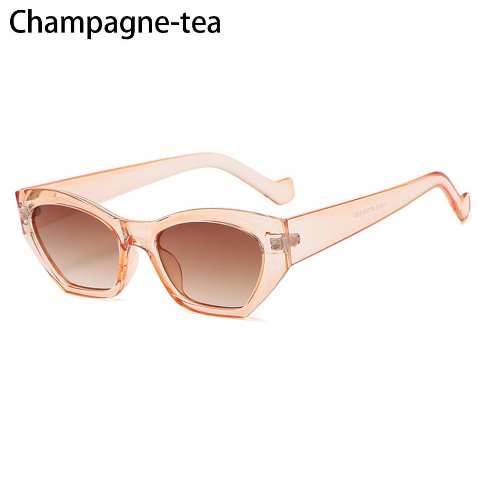 1pc Fashion Designer Rectangle Sunglasses Man/Women Luxury Cat Eye Sun Glasses Classic Vintage UV400 Outdoor Protection