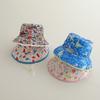 Children New Quick Drying Bucket Hats Summer Sunhat Kids Fishing Hat Sunshade Visor Boys Girls Outdoor Cute Cartoon Beach Cap