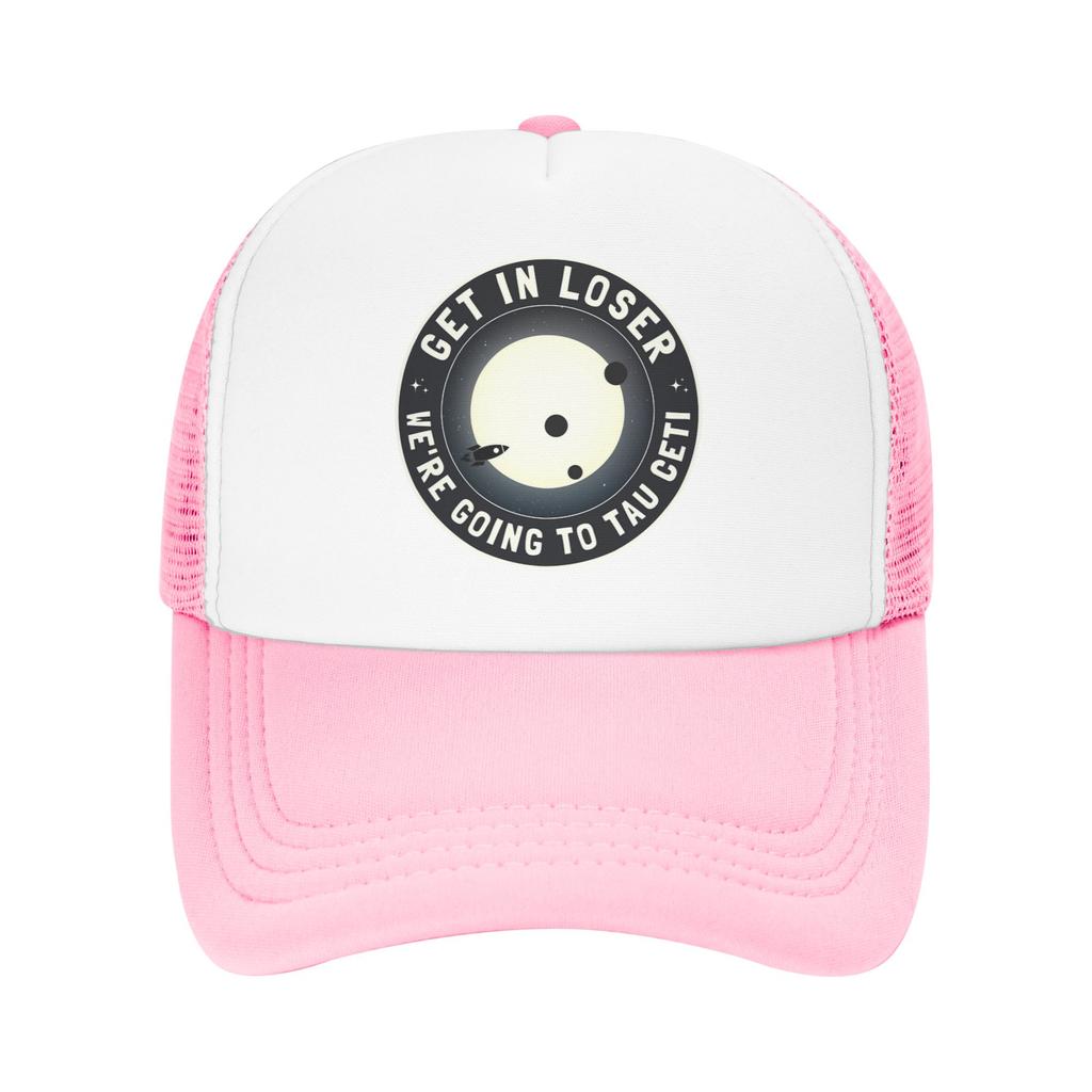 Project Hail Mary Going To Tau Ceti Trucker Cap Fitted Mesh Baseball Cap Hat Trucker Worker Cap Adjustable Sun Hats Summer