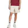 Adidas Plain Elastic Waist Straight Shorts Men Bottoms Beige IC8411