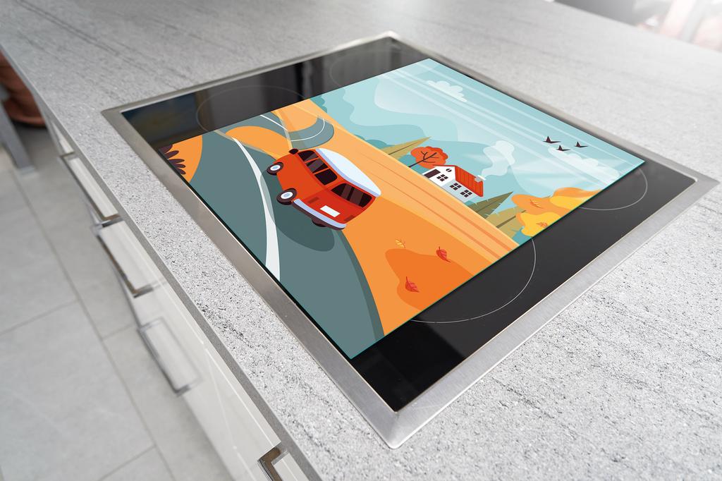 GLAS-SCHNEIDEBRETT 45x52 AUTO
