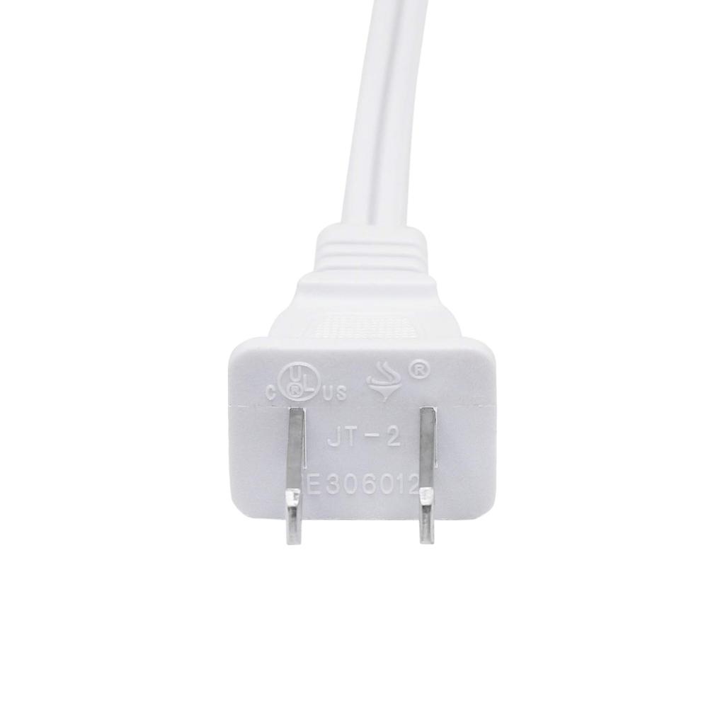 SinLoon T5 T8 LED Wire Connector Power Cord LED Tube Power Extension Cord with Switch for US LED LED T5 T8 Light Tube Integrated LED Lighting Fixture