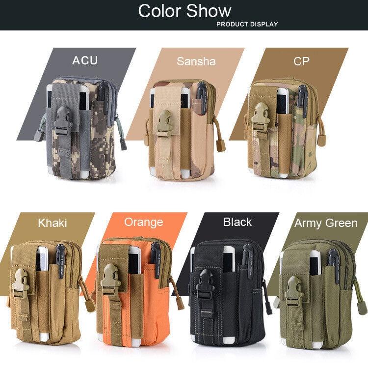 Multipurpose Waterproof Tactical Fanny Pack With Spacious Compartments For Military Use