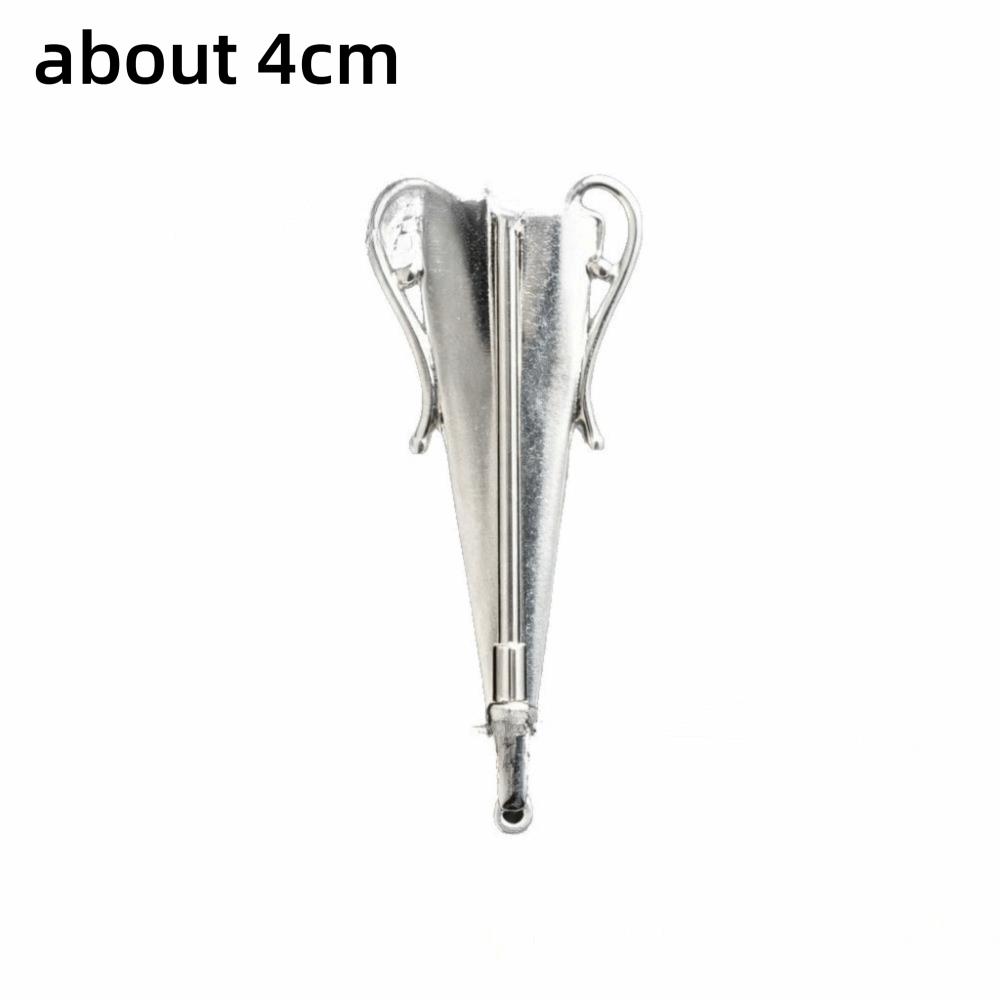 Gifts Alloy Metal Brooch Pin DIY Vintage Women Small Flower Brooches Brooch Accessories Vase Brooch
