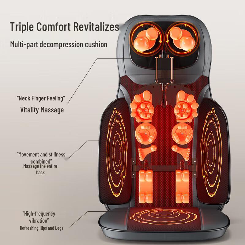 AUX Multifunctional Full-Body Massage Cushion