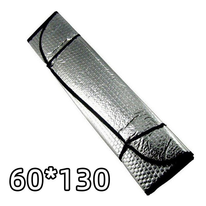 

Солнцезащитный козырек из алюминиевой фольги для внедорожника: Защита от солнца спереди с пузырьковой изоляцией и присосками