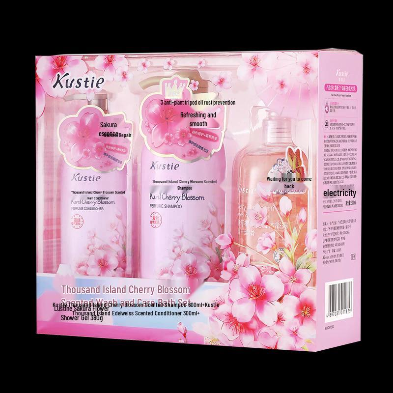 

Kustie Sakura Fragrance Bath & Hair Care Gift Set