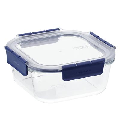 Bestco Isıya Dayanıklı Fırın Pişirme Cam Kabı Saklama Kabı Dikdörtgen 1.5L LBG449 Birinci Sınıf Lock & Lock