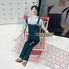 28cm Jeonghan Joshua Jun Woozi İskelet Gövdeli Eklemli Tasarım Soyut Peluş Bebek Oda Dekorasyonu Aşıklar ve Hayranlar İçin Hayran Hediyesi