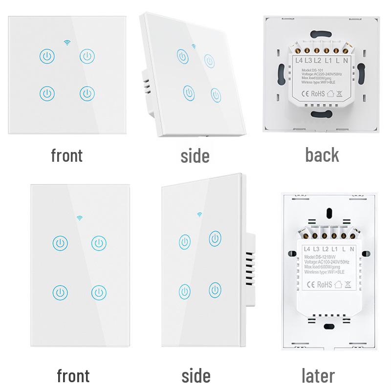 Tuya EU WiFi Smart Wall Switch with Touch & Alexa Voice Control