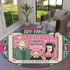 Spy Family Round Area Rug Carpet Rug For Living Room Bedroom Sofa Playroom Decor Nonslip Floor Mat