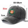 PARIS 100% Baumwolle Baseballkappen Vintage Used Baumwolle Snapback Hut Unisex Golf Verstellbare Passform Kappen Hut Mode Warm Halten