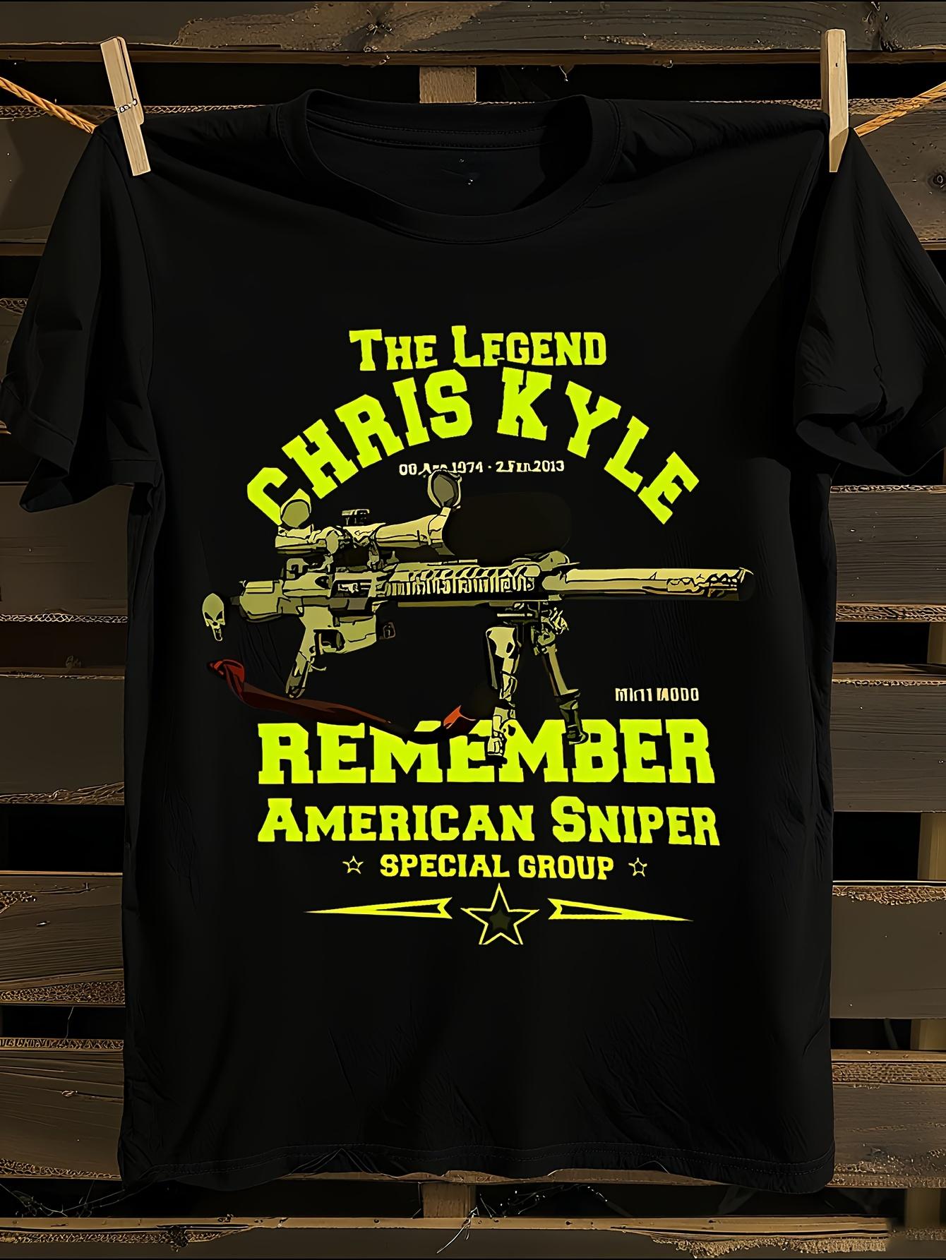 Chris Kyle Sniper Graphic T-shirt M
