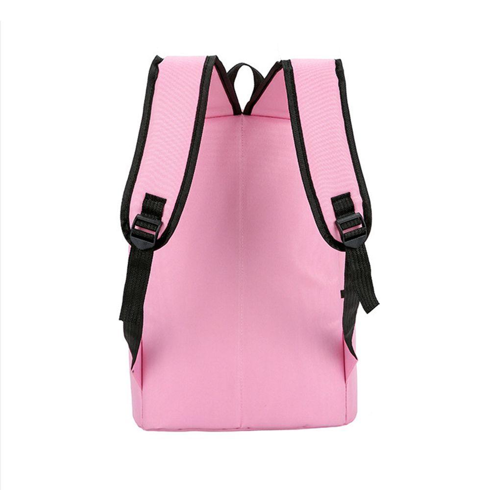 Μοντέρνα casual backpack μονόχρωμη σχολική τσάντα ανδρική και γυναικεία αδιάβροχη πάνινη τσάντα πλάτης ταξιδιού