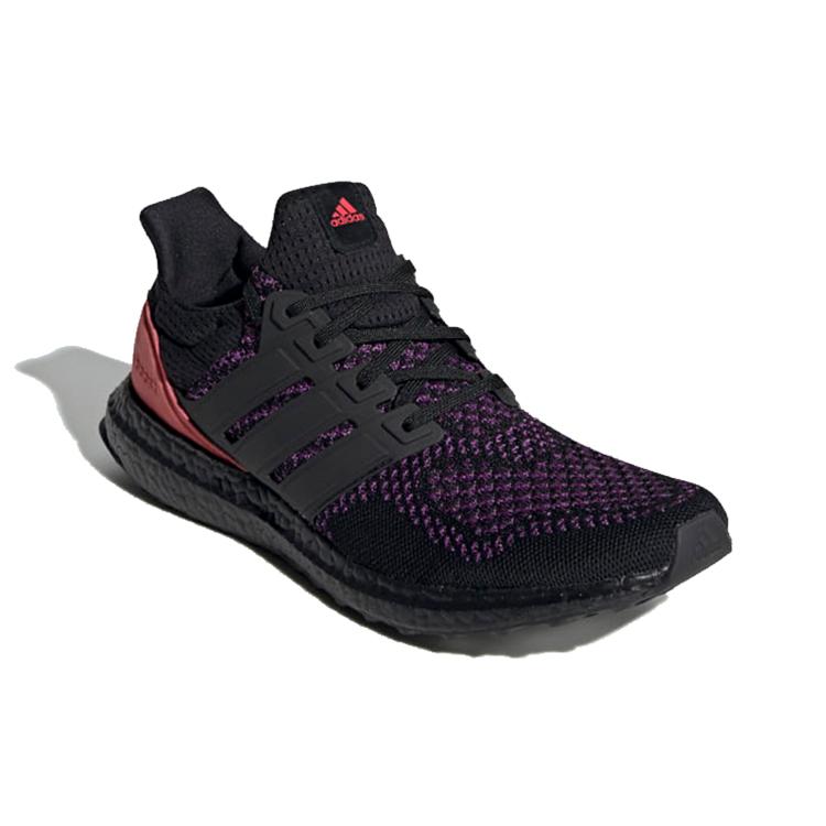 New Adidas Ultra Boost Core Black Active Purple Shock Red EE3712