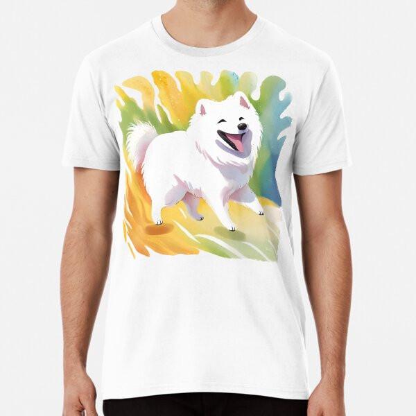 

Watercolour Samoyed Premium T-Shirt S to 5XL Made in the AU/USA T-Shirt M