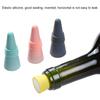 Pack Of 4 Multicolors Silicone Wine Stoppers with Metal Top Multipurpose Bottle Preservers Beverage Bottles Corks