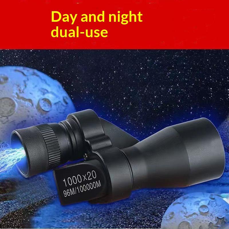 1000X20Mm Mini Pocket Monocular With High Magnification Clear Optics Perfect For Hiking Bird Watching Travel Outdoor Sightseeing