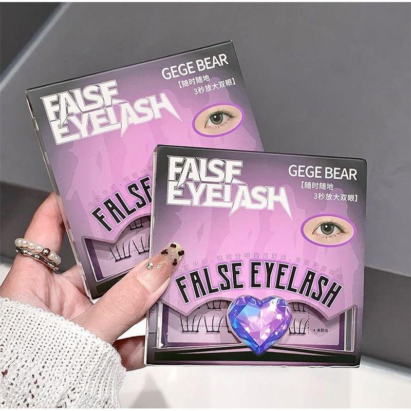 Stapi - Natürliches, klebstofffreies Multipack-Büschel-Wimpern