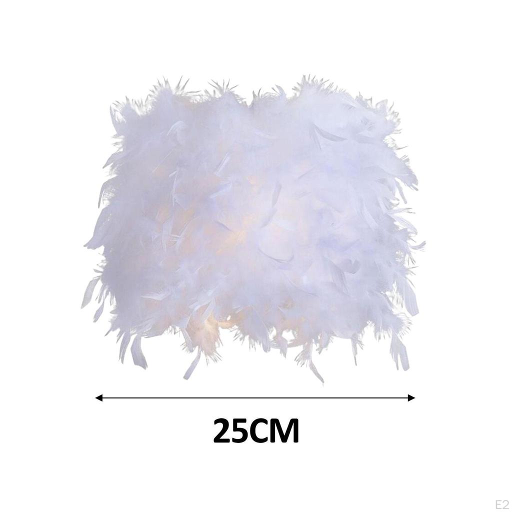 Elegant Feather Pendant Light Fixture for Home Decor